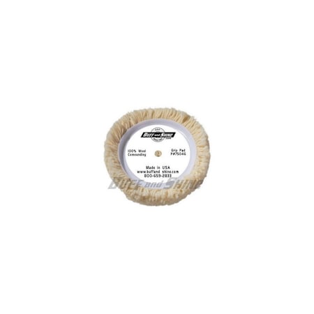 Buff And Shine 100% 4 ply twisted wool grip pad 7504G